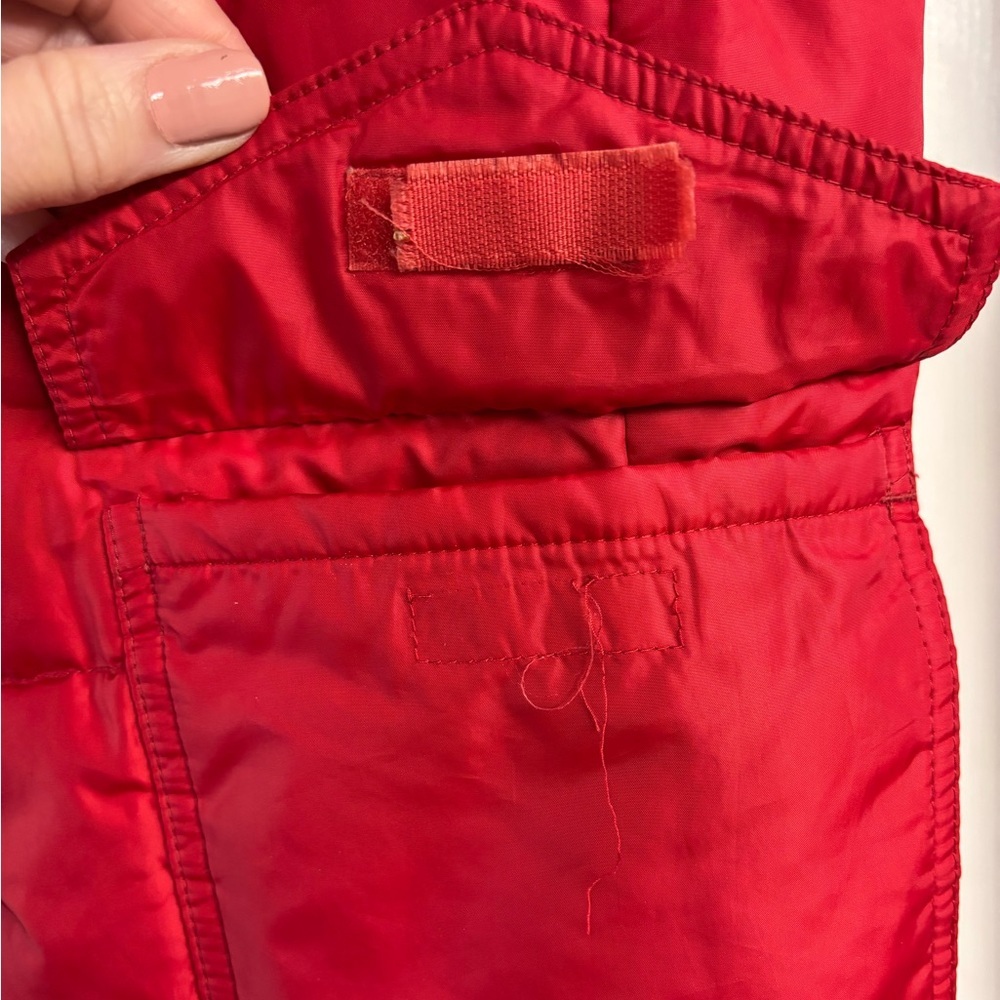 Polo by Ralph Lauren Red Quilted Vest - Picture 7 of 7